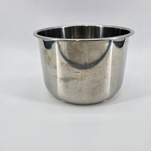 Instant Pot Inner Cooking Pot Kitchen Stainless Steel Silver 6‎ Quart